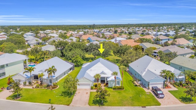 198 Magnolia Lakes Blvd, Port Saint Lucie, FL 34986 - aerial perspective of suburban area