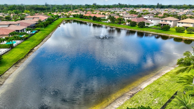 5014 Manchia Dr, Lake Worth, FL 33463 - aerial view of residential area featuring a large body of water