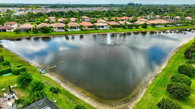 5014 Manchia Dr, Lake Worth, FL 33463 - aerial view of residential area with a large body of water