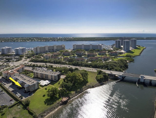 308 Golfview Rd Unit 107, North Palm Beach, FL 33408 - view of urban area with a large body of water