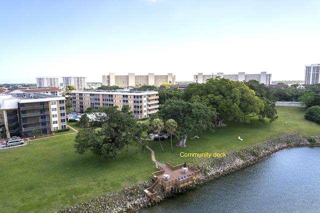 308 Golfview Rd Unit 107, North Palm Beach, FL 33408 - view of urban area featuring a large body of water