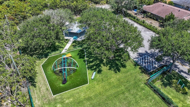 513 Curlew Rd, Delray Beach, FL 33444 - drone / aerial view of a community park