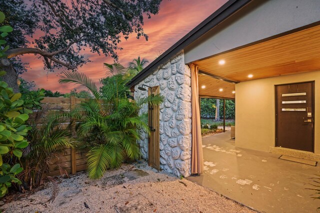 1646 NE 3rd Ave, Delray Beach, FL 33444 - exterior space featuring stucco siding and stone siding