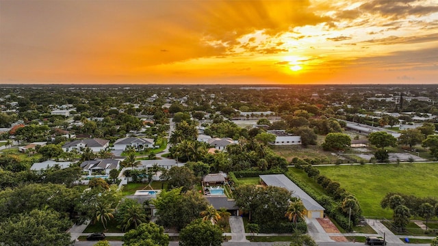 1646 NE 3rd Ave, Delray Beach, FL 33444 - view of aerial view at dusk