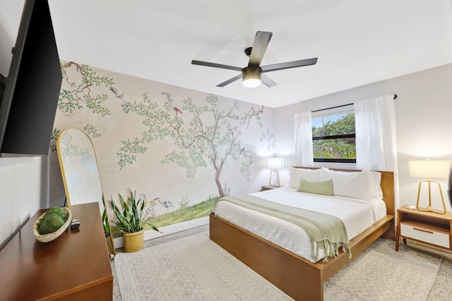 1646 NE 3rd Ave, Delray Beach, FL 33444 - bedroom with a ceiling fan and baseboards