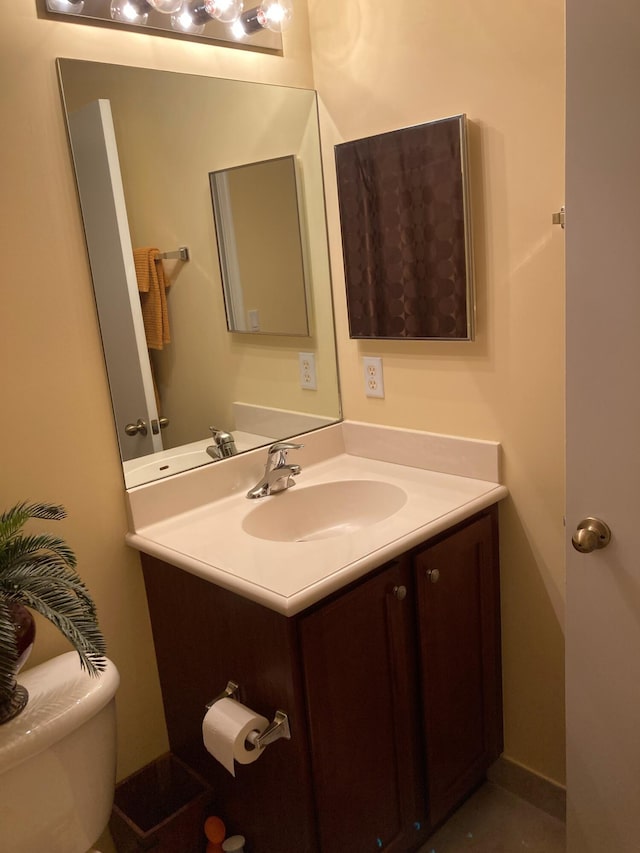 1428 W Wickham C Cir Unit C, Delray Beach, FL 33445 - half bath featuring vanity and toilet