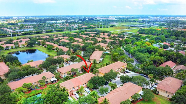 212 River Bluff Ln, Royal Palm Beach, FL 33411 - aerial view of property's location featuring a large body of water and nearby suburban area