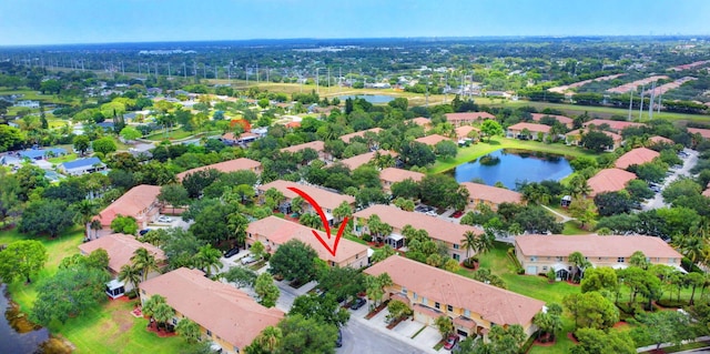 212 River Bluff Ln, Royal Palm Beach, FL 33411 - view of property location featuring a large body of water and nearby suburban area