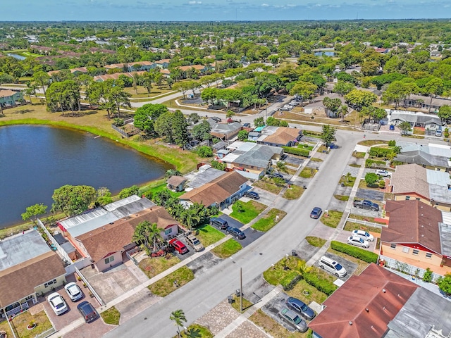 5082 Grant Ln, West Palm Beach, FL 33415 - aerial view of residential area featuring a large body of water