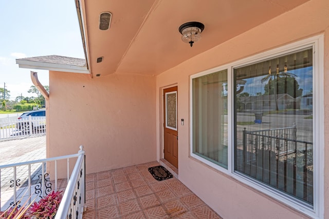 5082 Grant Ln, West Palm Beach, FL 33415 - view of patio with a balcony