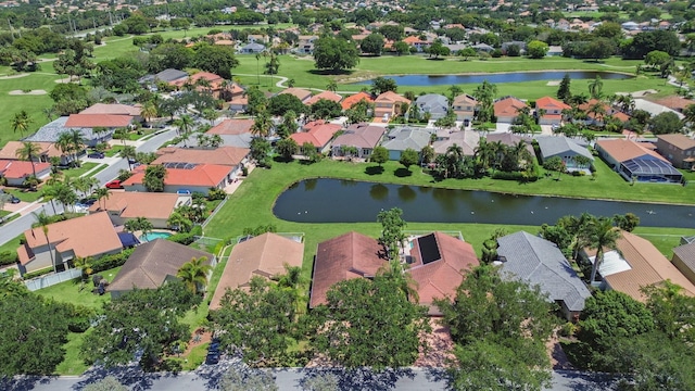 6287 Grand Cypress Cir, Lake Worth, FL 33463 - aerial overview of property's location featuring nearby suburban area, a large body of water, and a local golf course