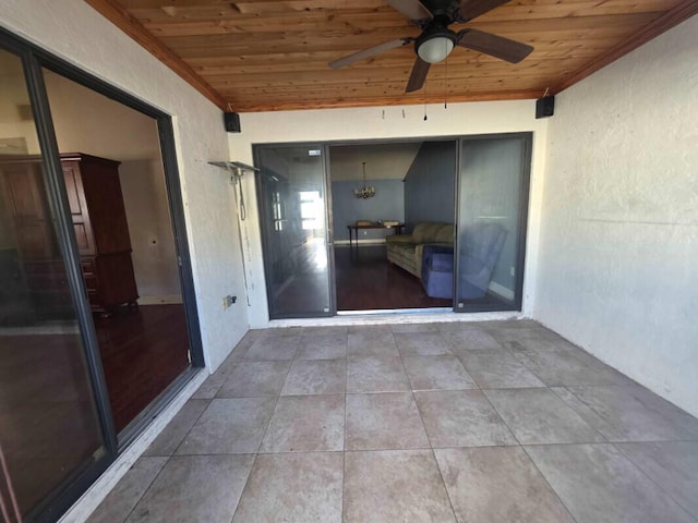 4580 Discovery Ln Unit 23, West Palm Beach, FL 33417 - view of patio / terrace featuring ceiling fan