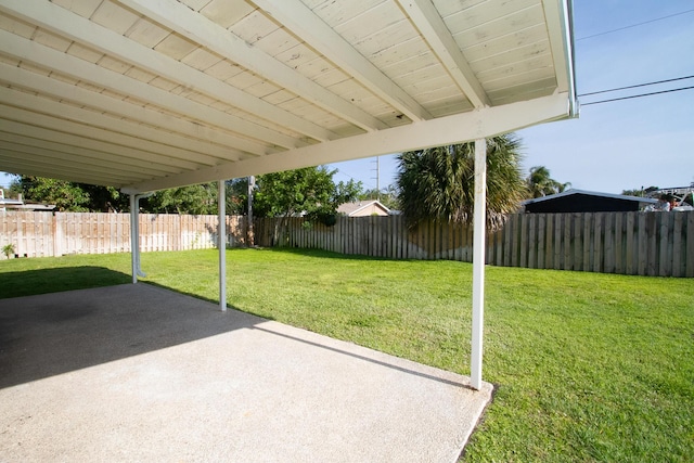 214 SW 3rd St, Boca Raton, FL 33432 - view of yard featuring a patio