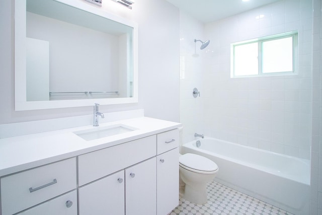 214 SW 3rd St, Boca Raton, FL 33432 - full bath featuring vanity, toilet, and shower / bath combination