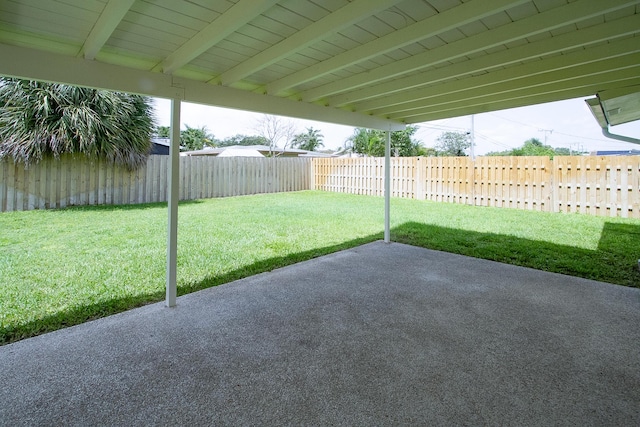214 SW 3rd St, Boca Raton, FL 33432 - view of yard featuring a patio area