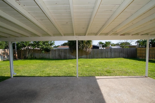 214 SW 3rd St, Boca Raton, FL 33432 - view of yard with a patio area