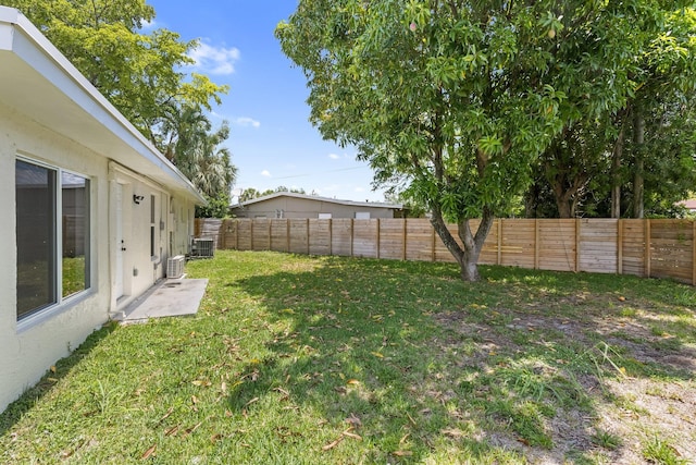 1530 NW 18th Ct, Fort Lauderdale, FL 33311 - view of yard with central air condition unit