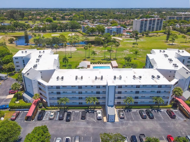 3326 Arcara Way Unit 416, Lake Worth, FL 33467 - aerial view of apartment complex / building, a golf course, and a large body of water