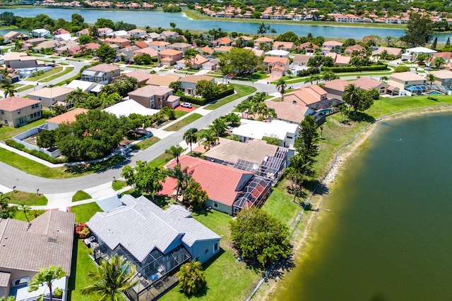 10560 Plainview Cir, Boca Raton, FL 33498 - aerial perspective of suburban area featuring a nearby body of water