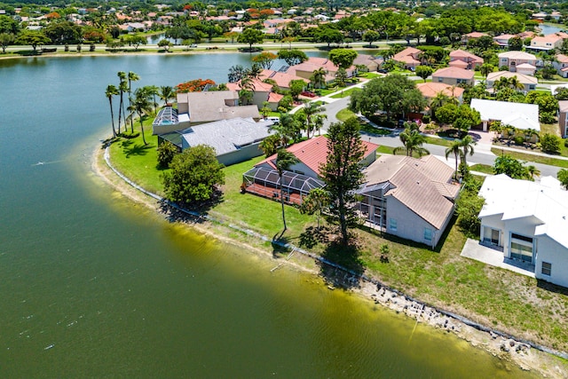 10560 Plainview Cir, Boca Raton, FL 33498 - aerial perspective of suburban area with a nearby body of water