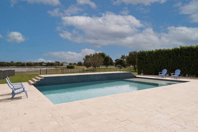 9475 Equus Cir, Boynton Beach, FL 33472 - view of pool with a patio area and a fenced backyard