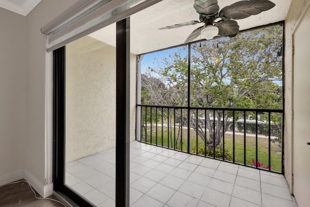 3118 Florida Blvd Unit 204-B, Delray Beach, FL 33483 - unfurnished sunroom featuring plenty of natural light