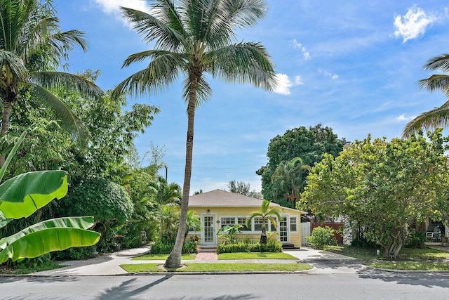 1512 Florida Ave Unit 1/2, West Palm Beach, FL 33401 - view of front of property with driveway