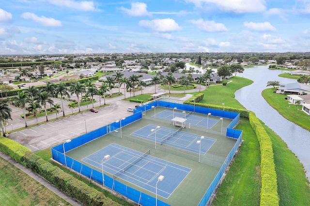 14444 Campanelli Dr, Delray Beach, FL 33484 - aerial view of residential area with a large body of water