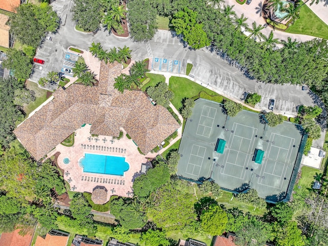 7703 Caprio Dr, Boynton Beach, FL 33472 - aerial view of a pool