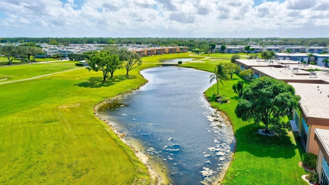 112 Piedmont C, Delray Beach, FL 33484 - bird's eye view of a large body of water and a golf course