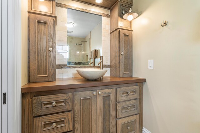 9950 Pyracantha Tree Ter Unit B, Boynton Beach, FL 33436 - full bathroom featuring vanity and a shower