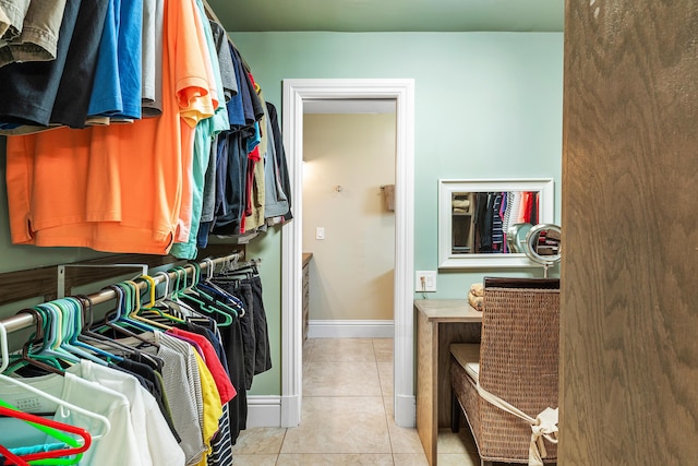 9950 Pyracantha Tree Ter Unit B, Boynton Beach, FL 33436 - spacious closet featuring light tile patterned flooring