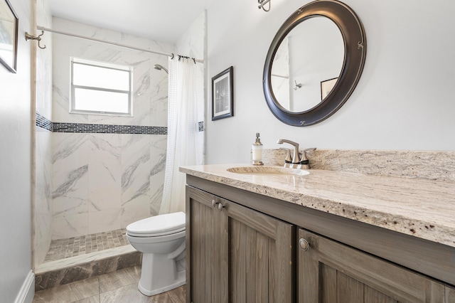 9950 Pyracantha Tree Ter Unit B, Boynton Beach, FL 33436 - full bath with vanity, toilet, and a stall shower
