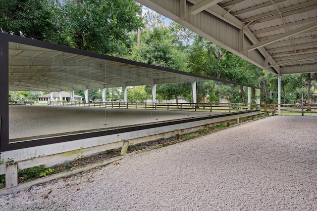 3442 C Rd, Loxahatchee Groves, FL 33470 - view of indoor riding arena
