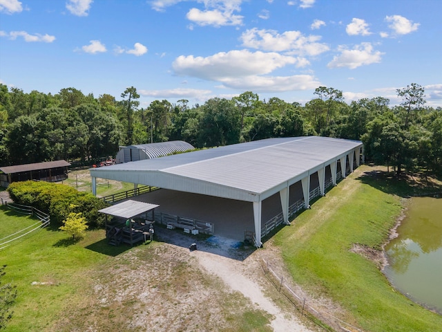 3442 C Rd, Loxahatchee Groves, FL 33470 - aerial view of property and surrounding area with a large body of water