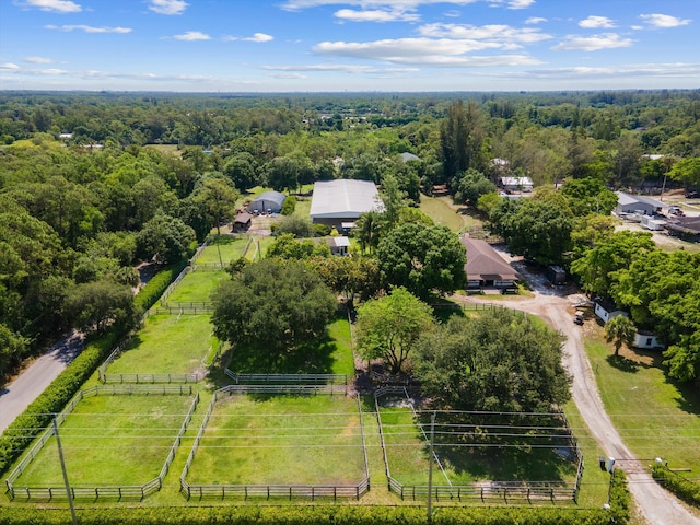 3442 C Rd, Loxahatchee Groves, FL 33470 - aerial view of sparsely populated area featuring a forest