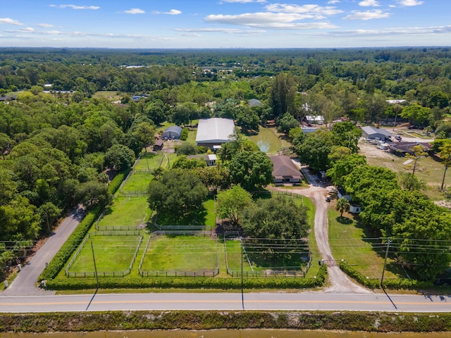 3442 C Rd, Loxahatchee Groves, FL 33470 - aerial view of a heavily wooded area
