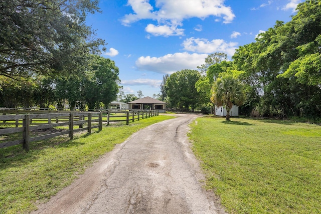 3442 C Rd, Loxahatchee Groves, FL 33470 - view of asphalt driveway