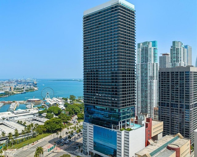 398 NE 5th St Unit 2503, Miami, FL 33132 - view of city featuring a nearby body of water