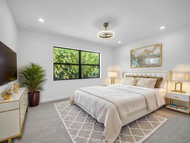 3181 Streng Ln, Royal Palm Beach, FL 33411 - carpeted bedroom with recessed lighting and baseboards