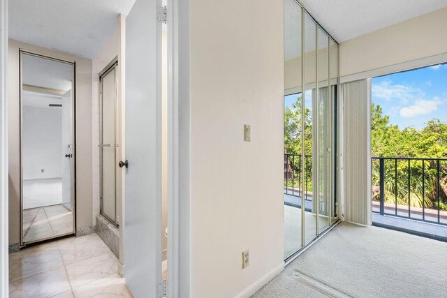 5642 SE Riverboat Dr Unit A5-120, Stuart, FL 34997 - hall featuring plenty of natural light