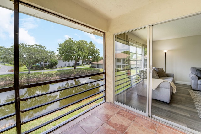 5890 Sugar Palm Ct Unit E, Delray Beach, FL 33484 - view of sunroom / solarium