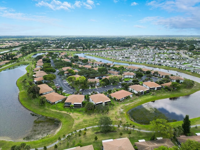 5890 Sugar Palm Ct Unit E, Delray Beach, FL 33484 - aerial view of property's location featuring nearby suburban area and a nearby body of water