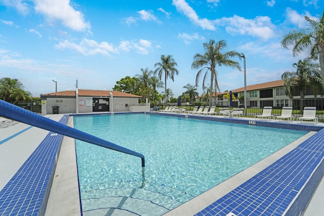 5890 Sugar Palm Ct Unit E, Delray Beach, FL 33484 - view of community pool