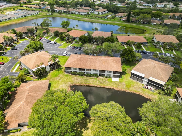 5890 Sugar Palm Ct Unit E, Delray Beach, FL 33484 - aerial overview of property's location featuring a nearby body of water and nearby suburban area