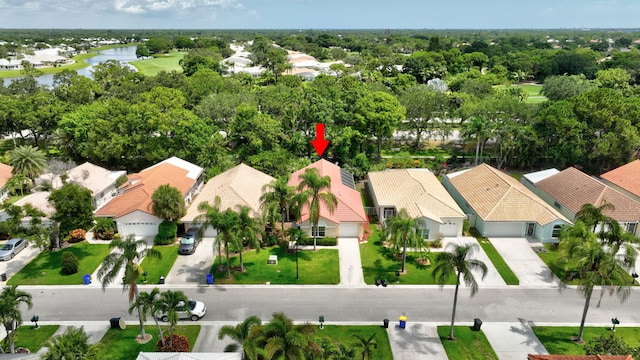 2045 SW Olympic Club Ter, Palm City, FL 34990 - aerial perspective of suburban area featuring a nearby body of water