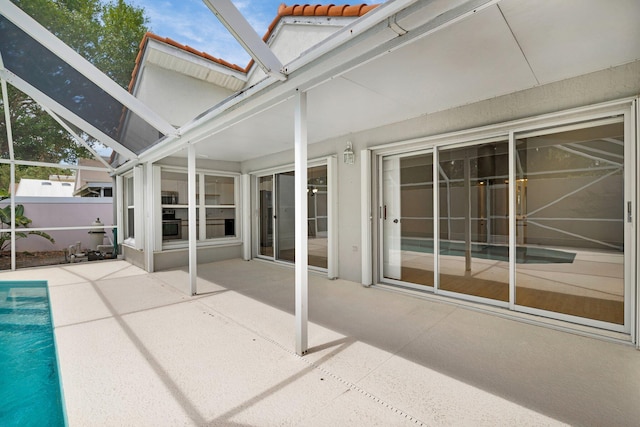 2281 SW Olympic Club Ter, Palm City, FL 34990 - view of unfurnished sunroom