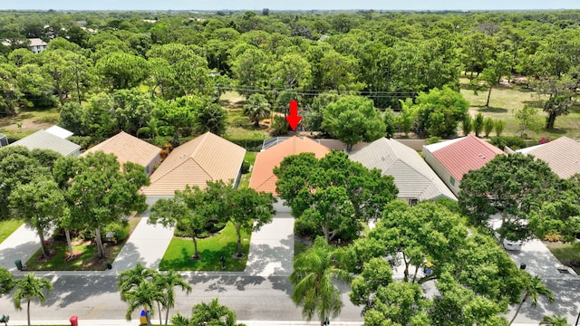 2281 SW Olympic Club Ter, Palm City, FL 34990 - bird's eye view of a forest