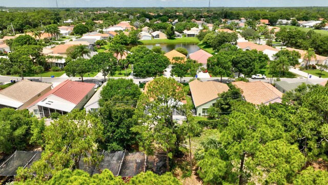 2281 SW Olympic Club Ter, Palm City, FL 34990 - aerial perspective of suburban area with a nearby body of water