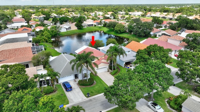 2274 SW Olympic Club Ter, Palm City, FL 34990 - aerial view of residential area with a large body of water